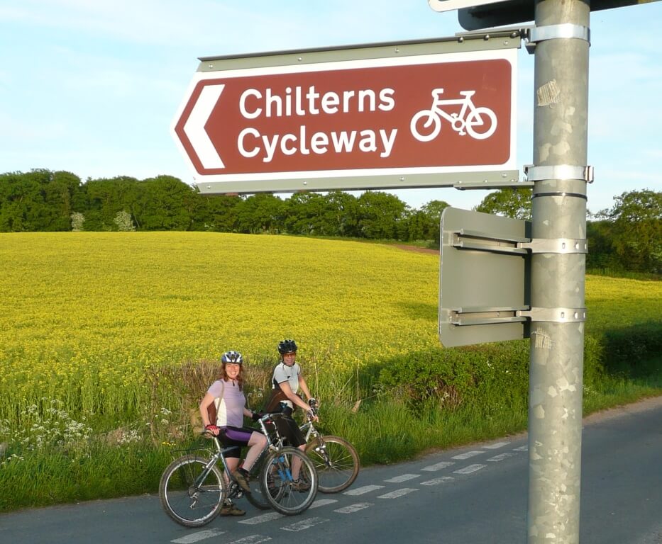 chiltern cycleway map