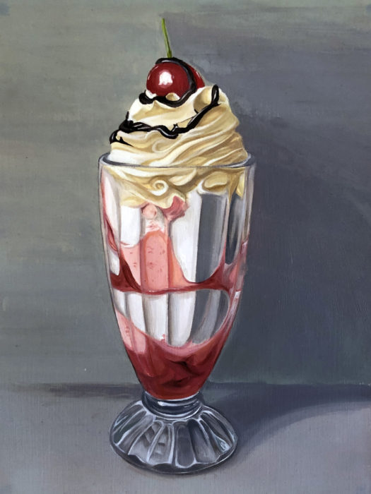 Artist of the Month: Aubrey’s Mouth-Watering Ice Cream Painting ...